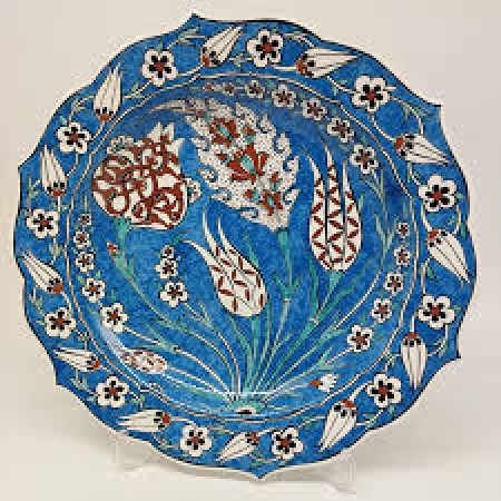  30 cm Çini Tabak