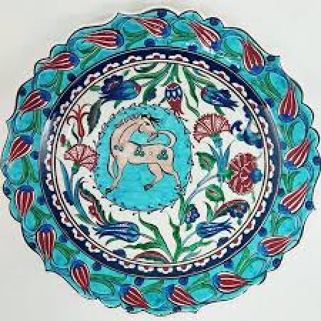  30 cm Çini Tabak