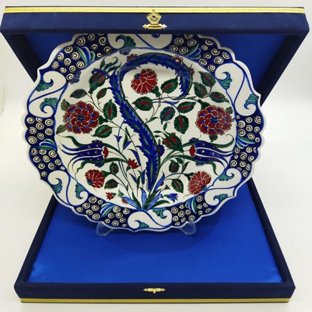 30 cm İznik Klasik Çini Tabak