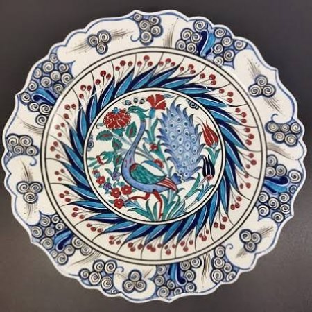  30 cm Çini Tabak