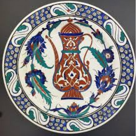 30 cm İznik Çini Tabak