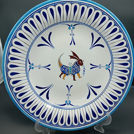 Milet İşi Çini Tabak 40 cm