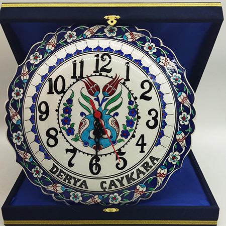 30 cm Çini Saat