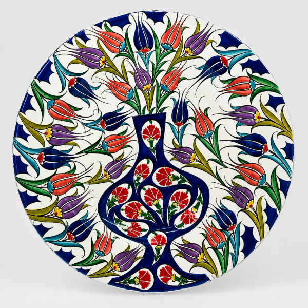 30 cm Zarif Çini Tabak 30 cm Zarif Çini Tabak