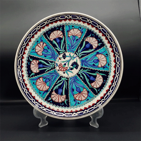 40 cm Çini Mertaban Tabak