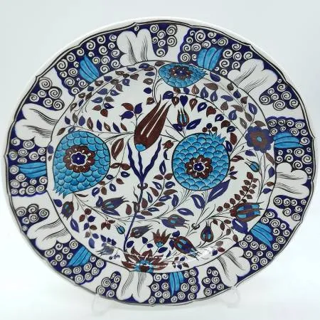 30 cm Çini İznik Replika Tabak