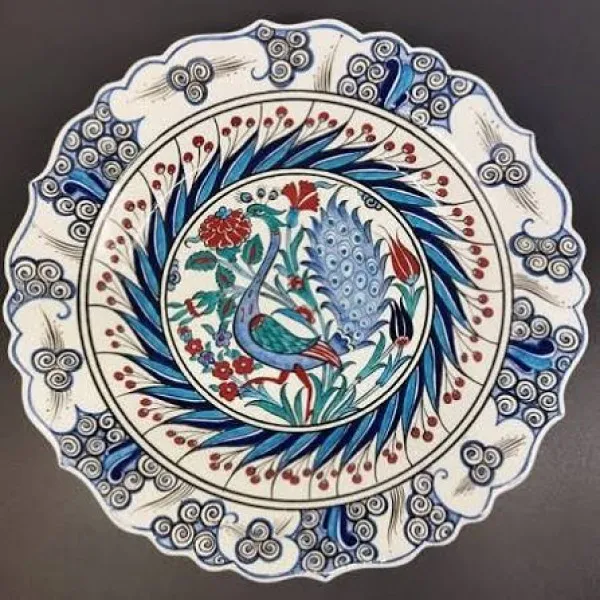 30 cm Çini Tabak 30 cm Çini Tabak