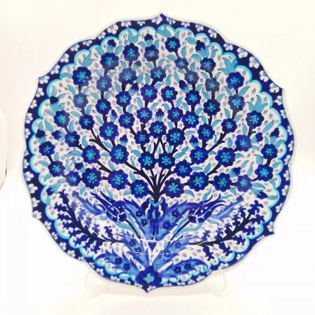 30 cm Hayat Ağacı Çini Tabak