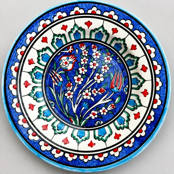 18 cm Çini Tabak 18 cm Çini Tabak