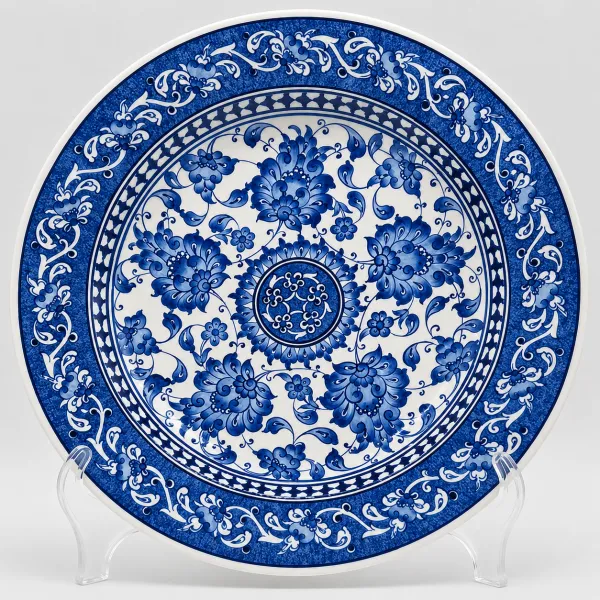 30 cm Lotus Motifli Tabak 30 cm Lotus Motifli Tabak
