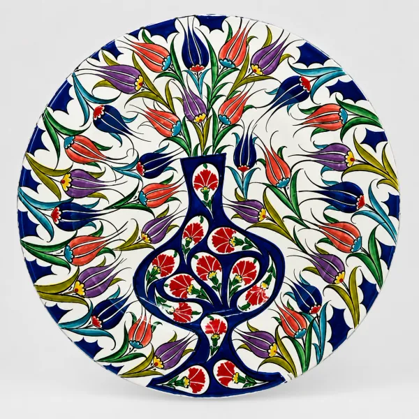 30 cm Zarif Çini Tabak 30 cm Zarif Çini Tabak