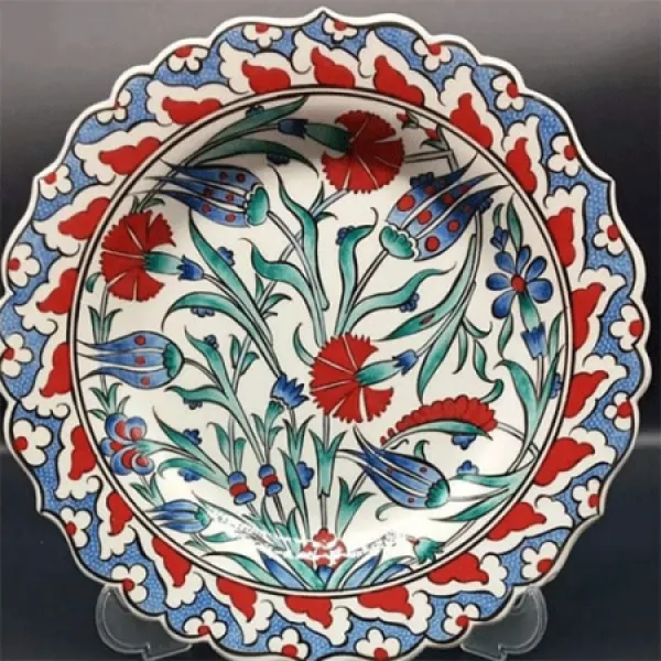 25 cm Çini Tabak 25 cm Çini Tabak